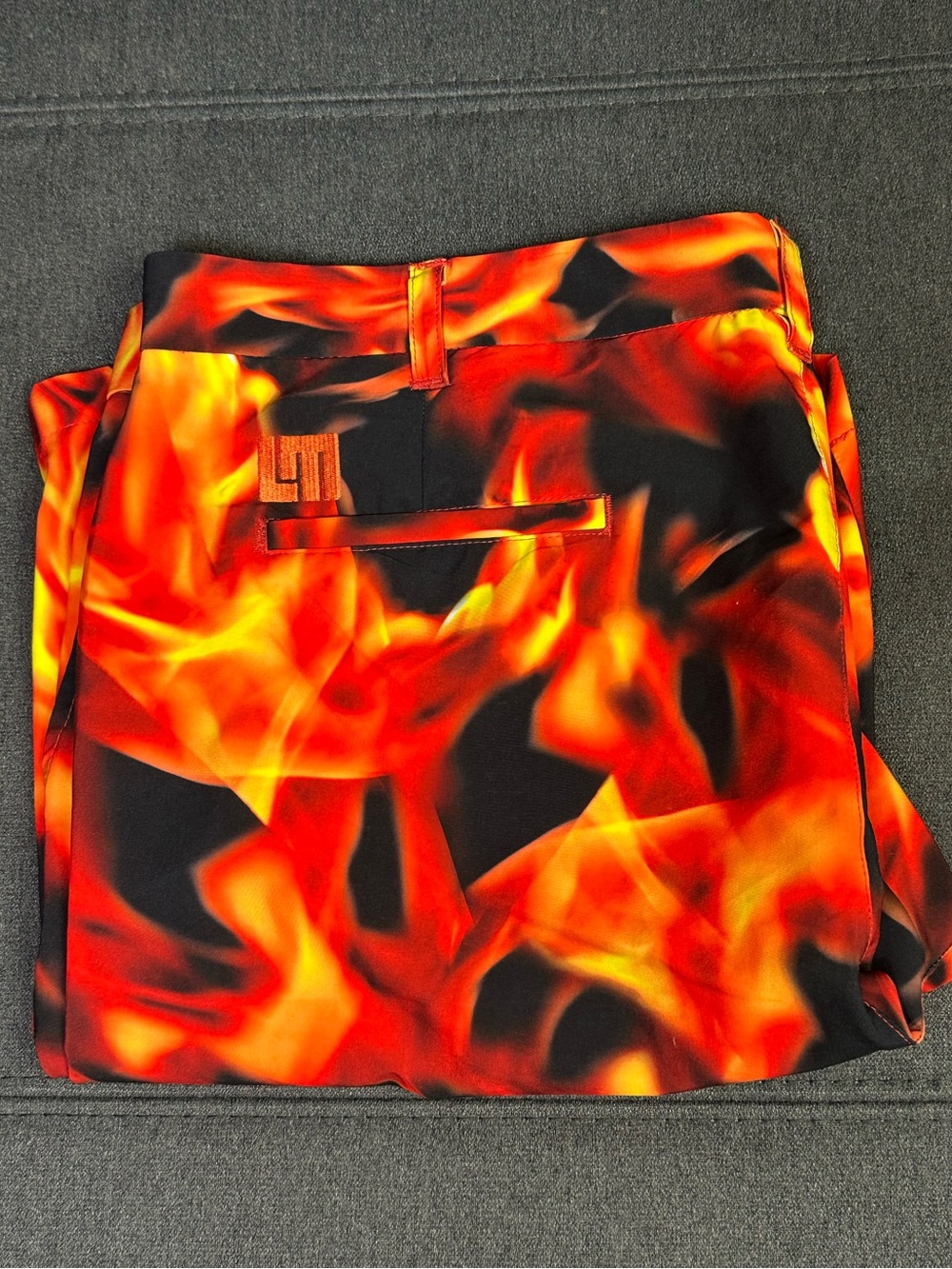Loudmouth Golf Flame Fire Print Stretch Shorts Men’s 40 - Picture 12 of 12